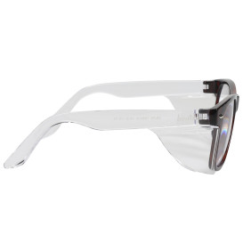 Bouton 250-170-8123 Commuter Auto Focus Readers Safety Glasses - Tortoise Shell Frame - Clear Anti-fog Lens