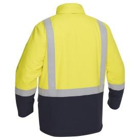 PIP 385M8387H Bisley AR/FR Ripstop Insulated Parka with Navy Bottom - Yellow/Navy