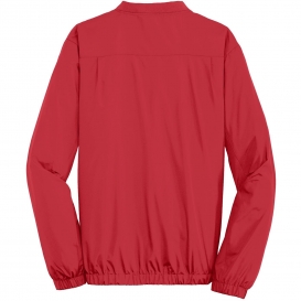 Port Authority J342 Zephyr V-Neck Pullover - Rich Red