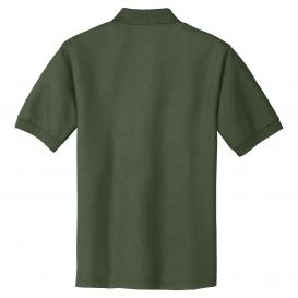 Port Authority K500ES Extended Size Silk Touch Polo - Clover Green