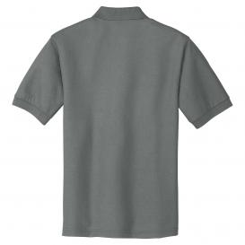 Port Authority K500ES Extended Size Silk Touch Polo - Cool Grey