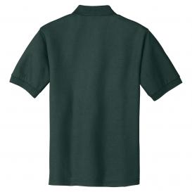 Port Authority K500ES Extended Size Silk Touch Polo - Dark Green