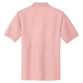 Port Authority K500ES Extended Size Silk Touch Polo - Light Pink