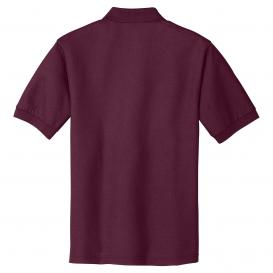 Port Authority K500ES Extended Size Silk Touch Polo - Maroon