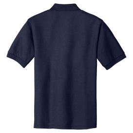 Port Authority K500ES Extended Size Silk Touch Polo - Navy