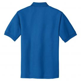 Port Authority K500ES Extended Size Silk Touch Polo - Strong Blue