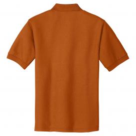 Port Authority K500ES Extended Size Silk Touch Polo - Texas Orange
