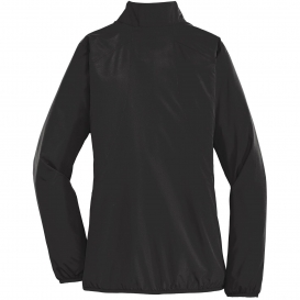 Port Authority L344 Ladies Zephyr Full-Zip Jacket - Black | Full Source