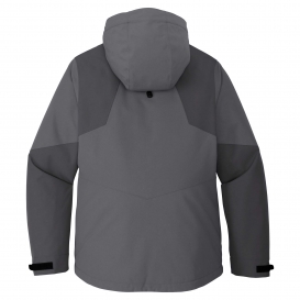Port Authority L405 Ladies Insulated Waterproof Tech Jacket - Shadow Grey/Storm Grey