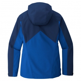 Port Authority L406 Ladies Tech Rain Jacket - Estate Blue/Cobalt Blue