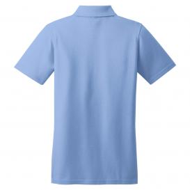 Port Authority L510 Ladies Stain-Resistant Polo - Light Blue