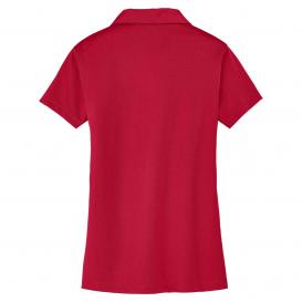 Port Authority L527 Ladies Tech Pique Polo - Rich Red