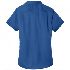 Port Authority L664 Ladies Short Sleeve SuperPro Twill Shirt - True ...