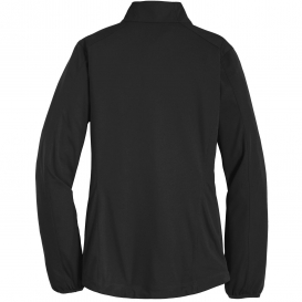 Port Authority L717 Ladies Active Soft Shell Jacket - Deep Black | Full ...