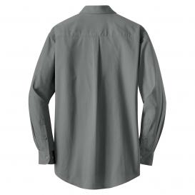 Port Authority S613 Tonal Pattern Easy Care Shirt - Grey