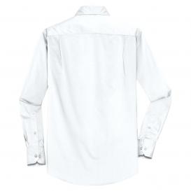 Port Authority S646 Stretch Poplin Shirt - White