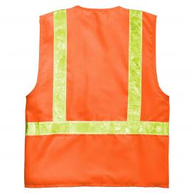 Port Authority SV01 Enhanced Visibility Vest - Safety Orange/Reflective