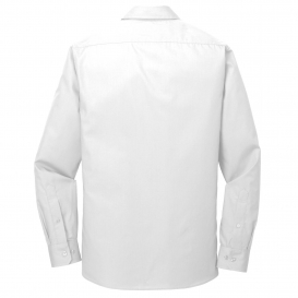 Port Authority W103 Slim Fit Carefree Poplin Shirt - White