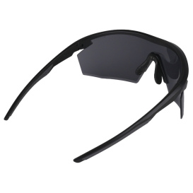 Pyramex SB11225STM Half Frame PMXSPEC Safety Glasses - Black Frame - Gray Lens