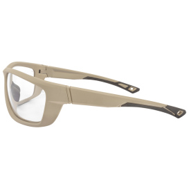 Ducks Unlimited DU-FF1 Full Frame Shooting Glasses - Tan Frame - Clear Lens