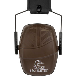Ducks Unlimited LOHP-BRN Low Profile Earmuffs - NRR 23dB
