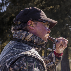 Ducks Unlimited RPL-GN27-B2 Reusable 4-Flange Dielectric Earplug - NRR27dB