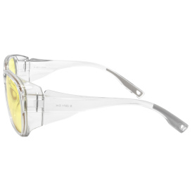 Radians EVE1-40ID EVE Women\'s Safety Eyewear - Clear Frame - Amber Lens