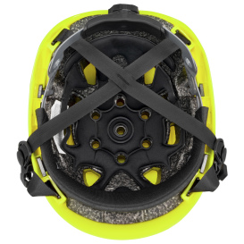 Radians RHC2 Dareware Type II Class E Safety Helmet - 4-Point Ratchet Suspension - HV Lime