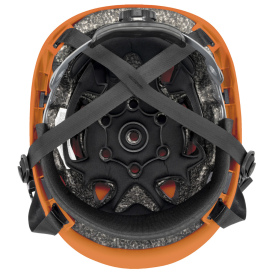 Radians RHC2 Dareware Type II Class E Safety Helmet - 4-Point Ratchet Suspension - Orange