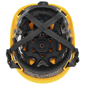 Radians RHC2V Dareware Type II Class C Vented Safety Helmet - 4-Point Ratchet Suspension - Yellow