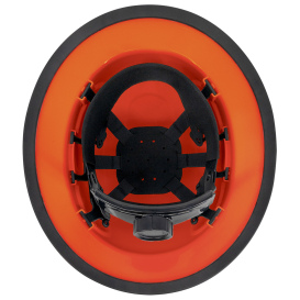Radians RHJ6V The Judge Full Brim Hard Hat - Ratchet Suspension - Orange