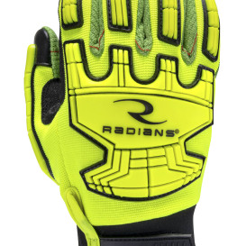 Radians RWG130 A2 Cotton Corded Palm Work Gloves - TPR Impact Protection