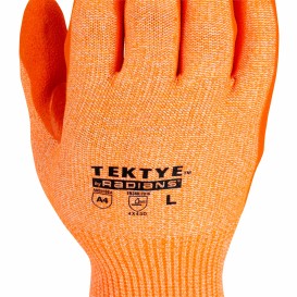 Radians RWG703 TEKTYE Hi-Vis A4 Cut Protection Work Gloves