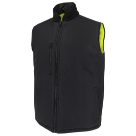 Radians SJV41B-2ZGS Type R Class 2 Hi-Vis Reversible Insulated Vest - Hi-Vis Green