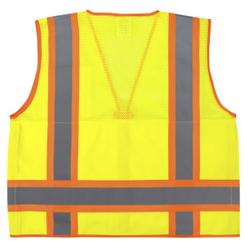 Radians SV69-2ZGM Type R Class 2 Two-Tone Surveyor Safety Vest - Yellow/Lime