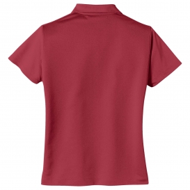 Nike 203697 Ladies Tech Basic Dri-FIT Polo - Pro Red
