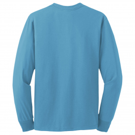 Jerzees 29LS Dri-Power 50/50 Cotton/Poly Long Sleeve T-Shirt - California Blue