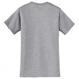 Jerzees 29MP Dri-Active 50/50 Cotton/Poly Pocket T-Shirt - Athletic Heather