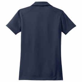 Nike 354064 Ladies Dri-FIT Pebble Texture Polo - Midnight Navy