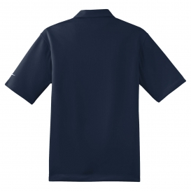 Nike 373749 Dri-FIT Pebble Texture Polo - Midnight Navy