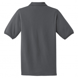 Jerzees 437M SpotShield Jersey Knit Sport Shirt - Charcoal Grey