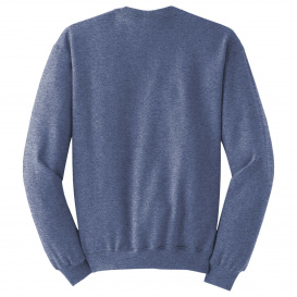 Jerzees 562M NuBlend Crewneck Sweatshirt - Vintage Heather Blue