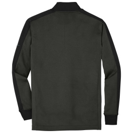Nike 578673 Dri-FIT 1/2-Zip Cover-Up - Black Heather/Black