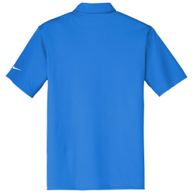 Nike 637167 Dri-FIT Vertical Mesh Polo - Brisk Blue