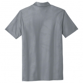 Nike 838964 Dri-FIT Embossed Tri-Blade Polo -Cool Grey