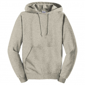 Jerzees 996M NuBlend Pullover Hooded Sweatshirt - Oatmeal Heather