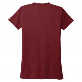 Allmade AL2008 Women's Tri-Blend Tee - Vino Red