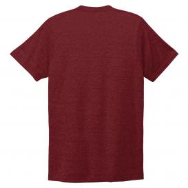 Allmade AL2014 Unisex Tri-Blend V-Neck Tee - Vino Red