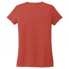 Allmade AL2018 Women\'s Tri-Blend V-Neck Tee - Desert Sun