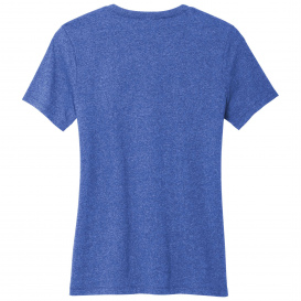 Allmade AL2303 Women's Recycled Blend V-Neck Tee - Reused Royal Heather
